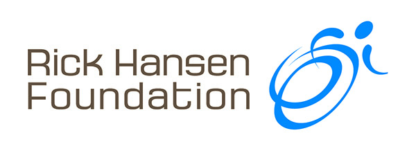 Logo de la Fondation Rick Hansen à Ottawa au Musée canadien de l'histoire.