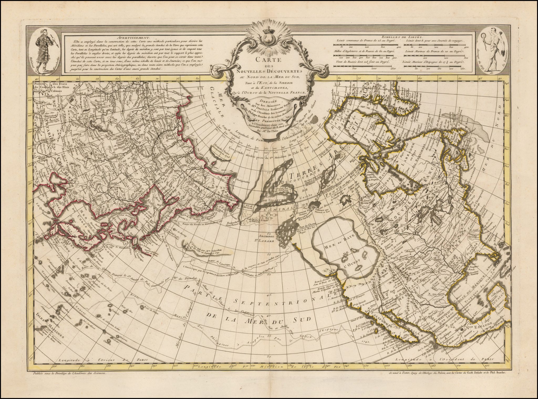 A mid-18th century map